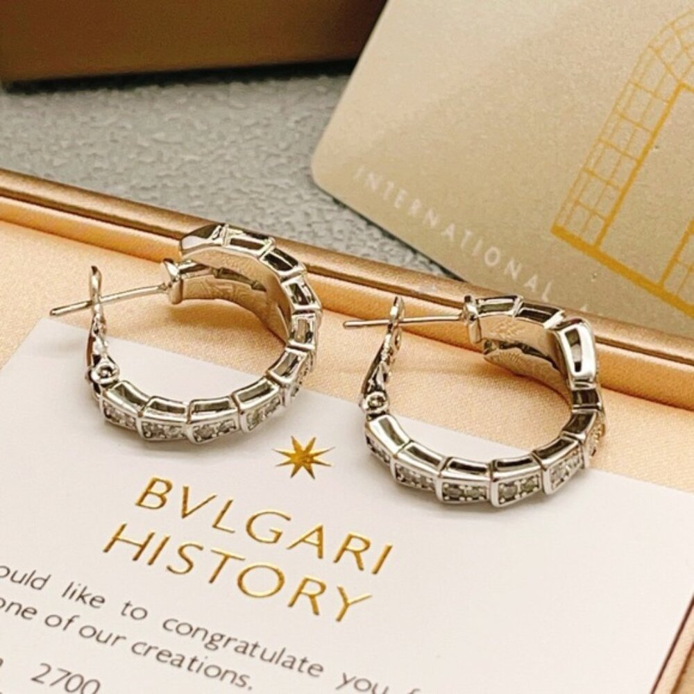 BVLGARI Silver Earrings - Picture 5 of 7